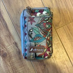 Sakroots Spirit Desert Artist Circle Wristlet